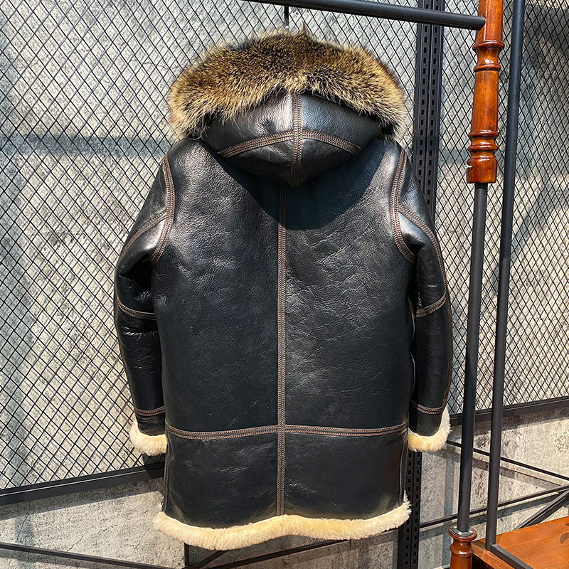 Thick sheepskin jacket | Kulavo™